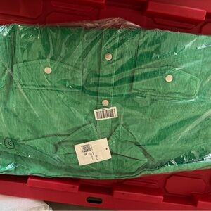 Forever 21 Green Button-Up Shirt